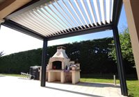 MAZET Grégory Fabrication et pose de pergola bioclimatique en aluminium sur mesure Millau Saint-Affrique Lévézou Aveyron